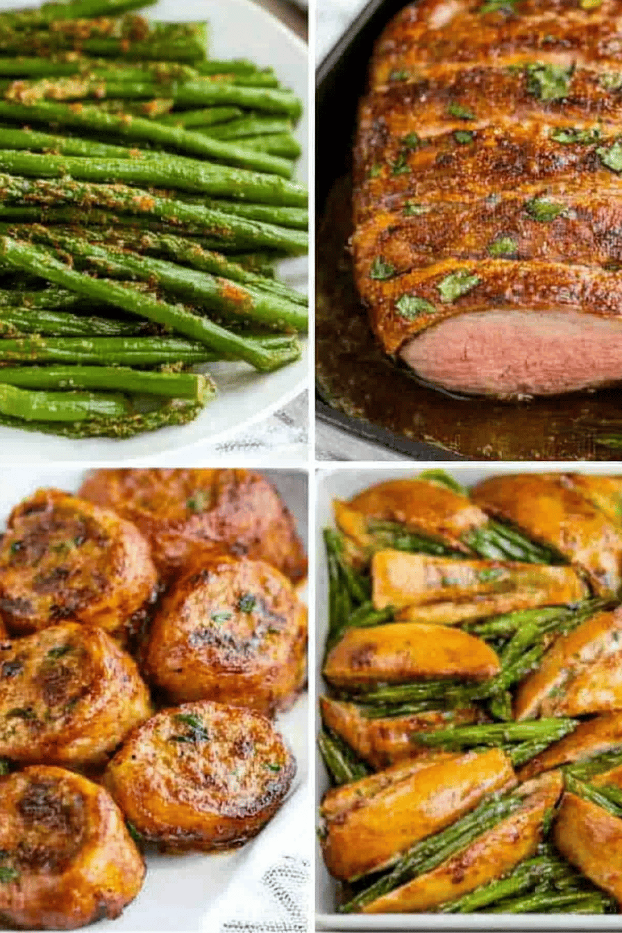 prime rib side dishes ingredients organized and measured on kitchen counter