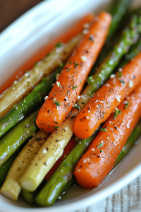 roasted asparagus carrots