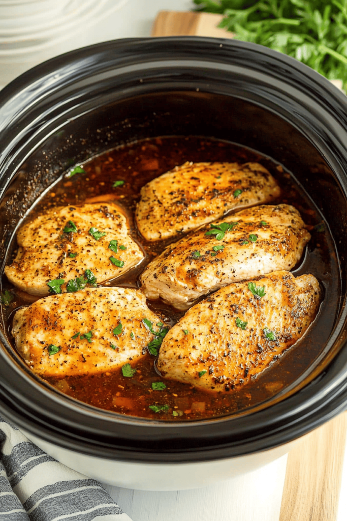 slow cooker chicken breasts