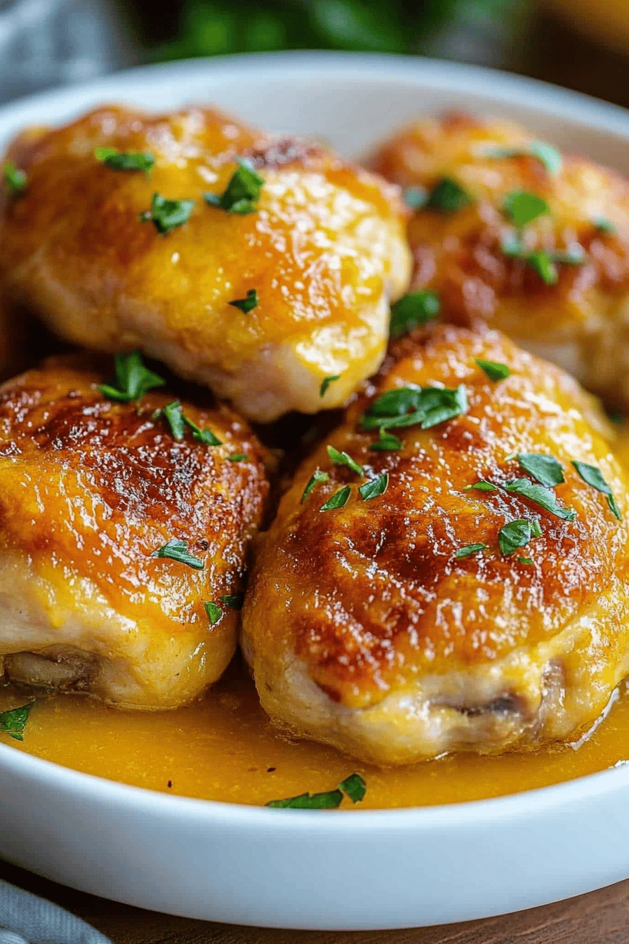 Amish chicken recipe ingredients organized and measured on kitchen counter