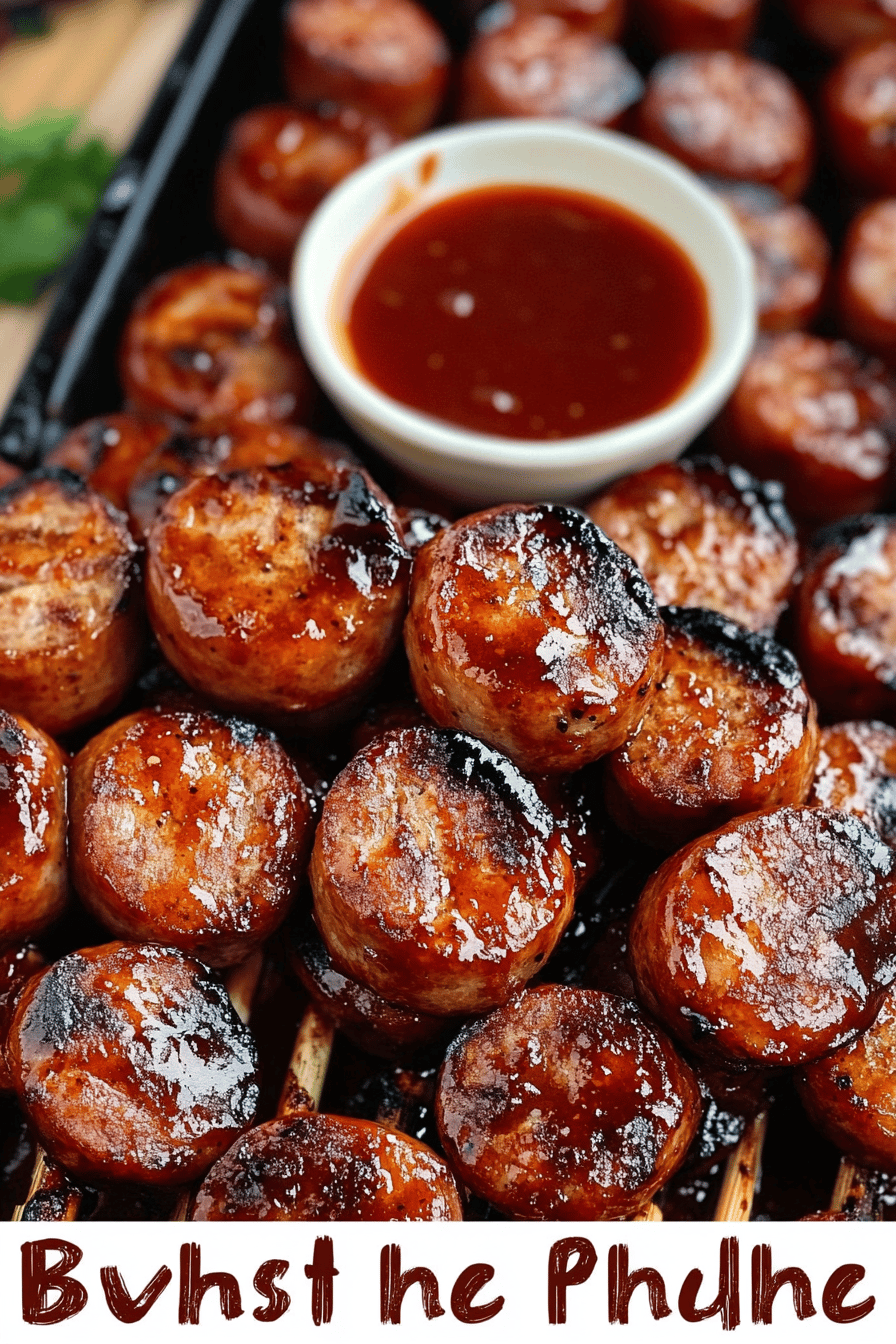 BBQ Sausage Bites