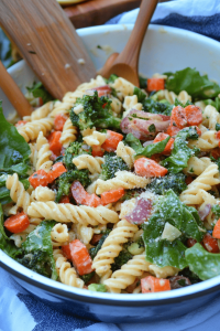 Balsamic pasta salad