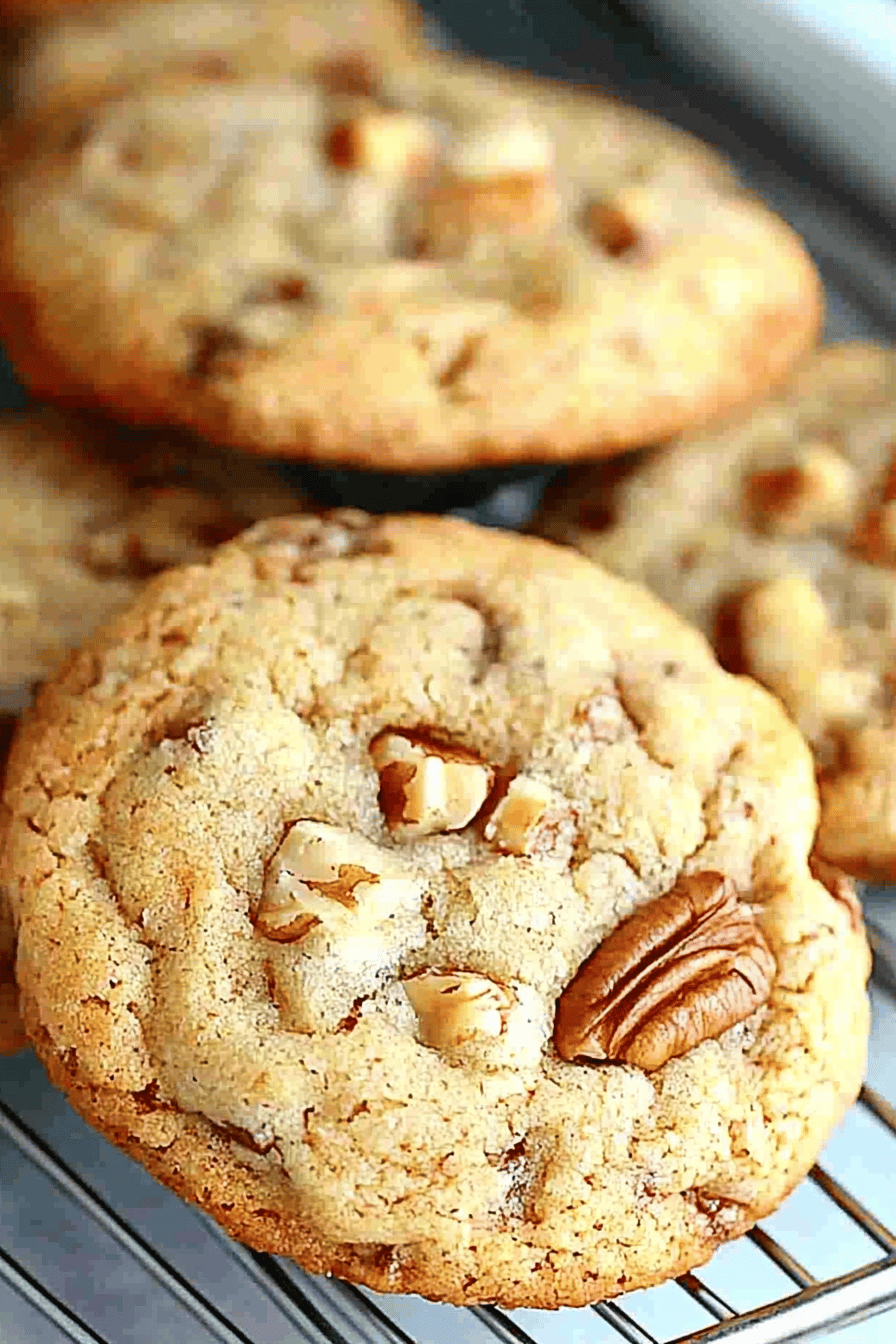 Butter Pecan Cookies