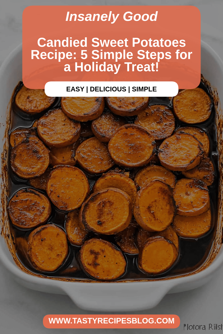 Candied Sweet Potatoes Recipe final dish beautifully presented and ready to serve