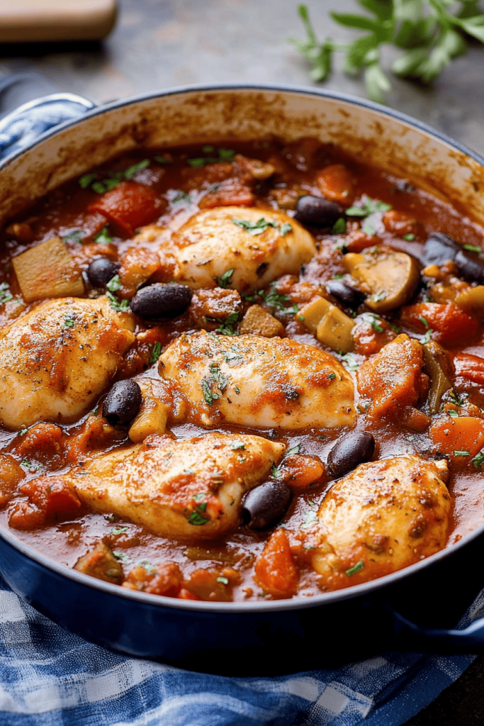 Chicken cacciatore