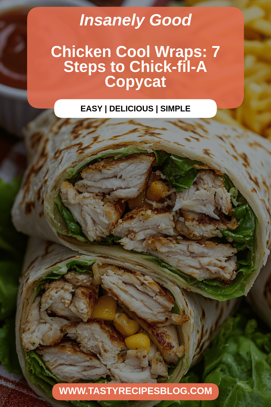 Chicken cool wraps final dish beautifully presented and ready to serve