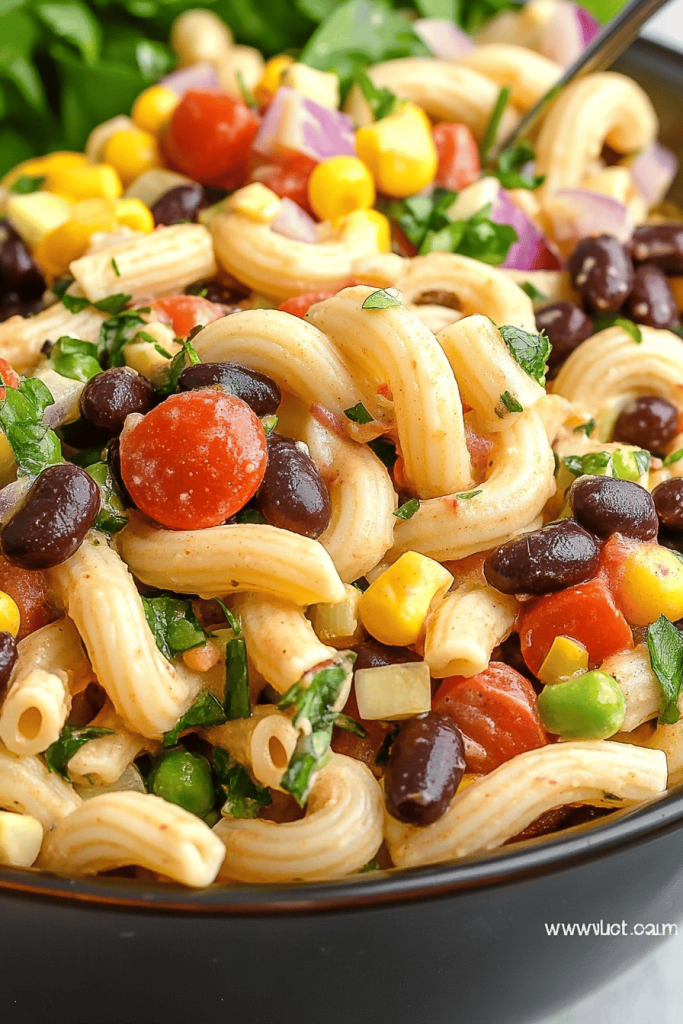 Cowboy Caviar Pasta Salad