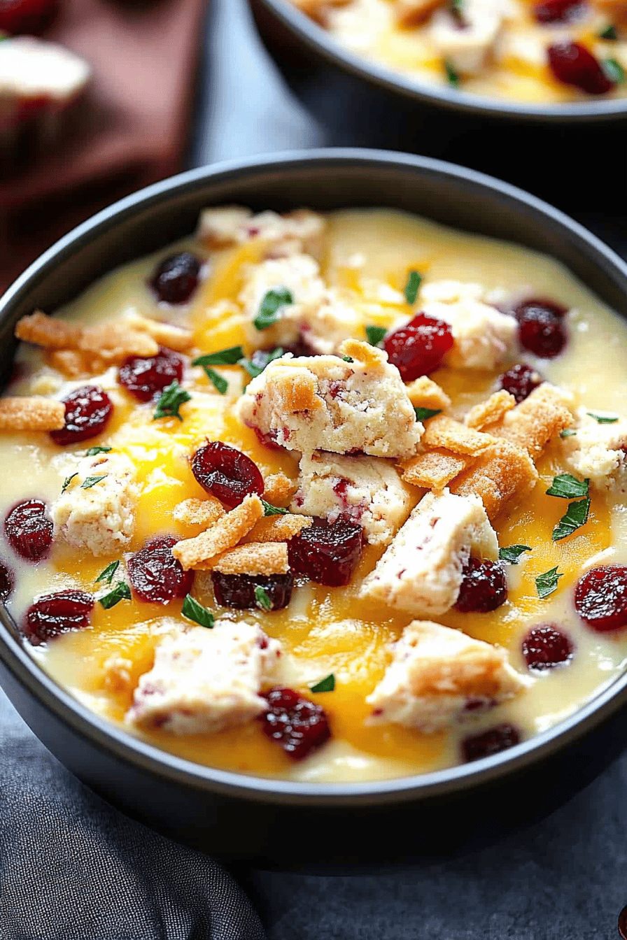 Cranberry bliss bars slice on plate showing perfect texture and swirl pattern