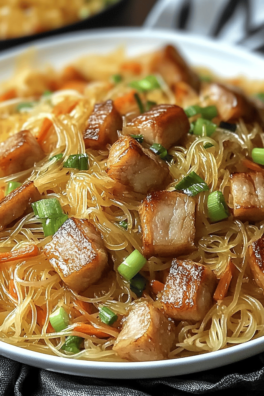 Filipino Pancit Recipe