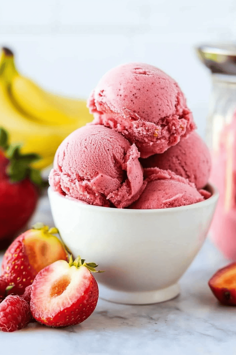 Fruit Ice Cream Recipe
