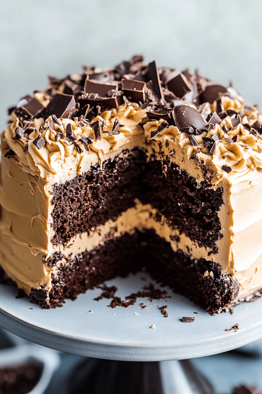 German Chocolate Cake ingredients organized and measured on kitchen counter