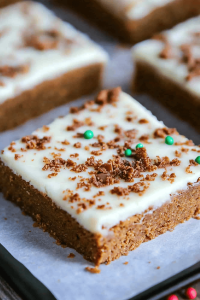 Gingerbread bars