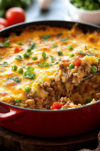 Hamburger Rice Casserole