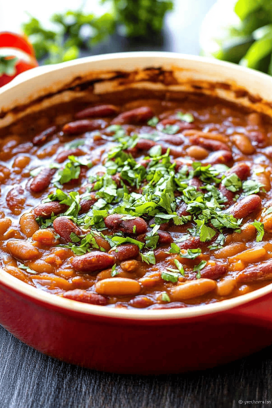 Homemade Baked Beans