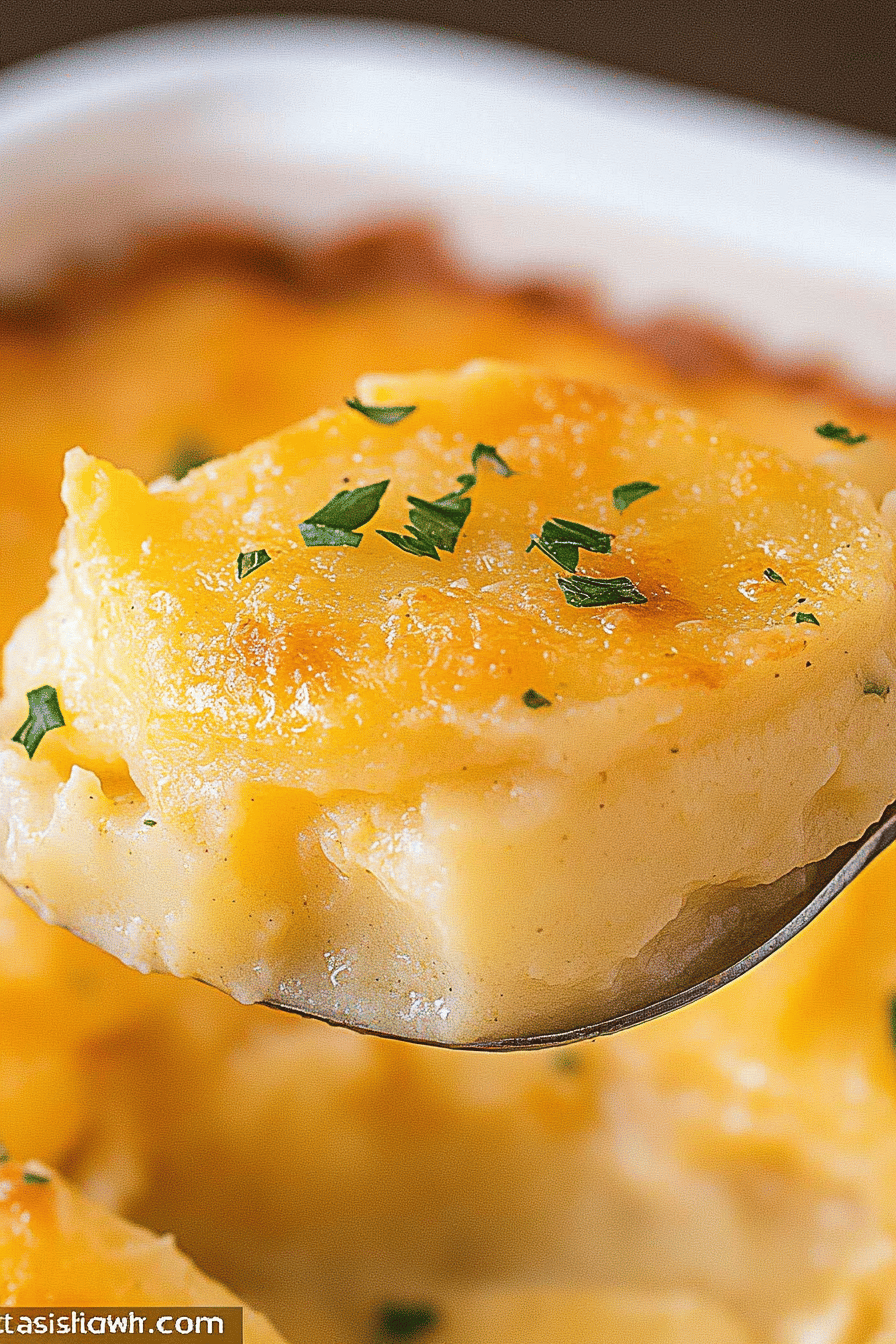 Instant Pot Scalloped Potatoes ingredients organized and measured on kitchen counter