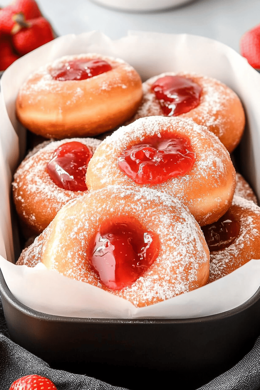 Jelly Doughnuts Recipe