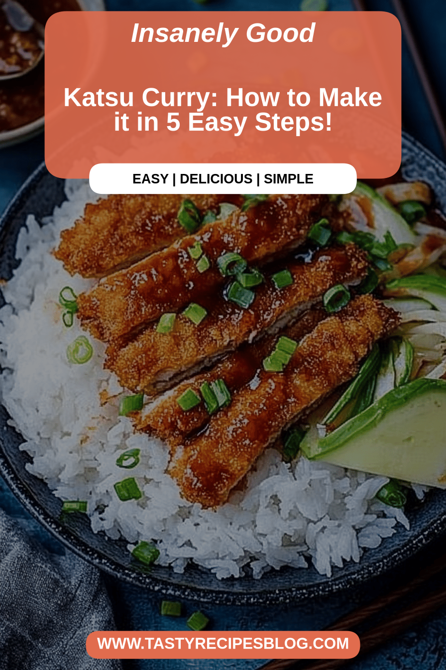 Katsu Curry final dish beautifully presented and ready to serve