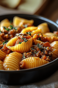 Mexican pasta shells