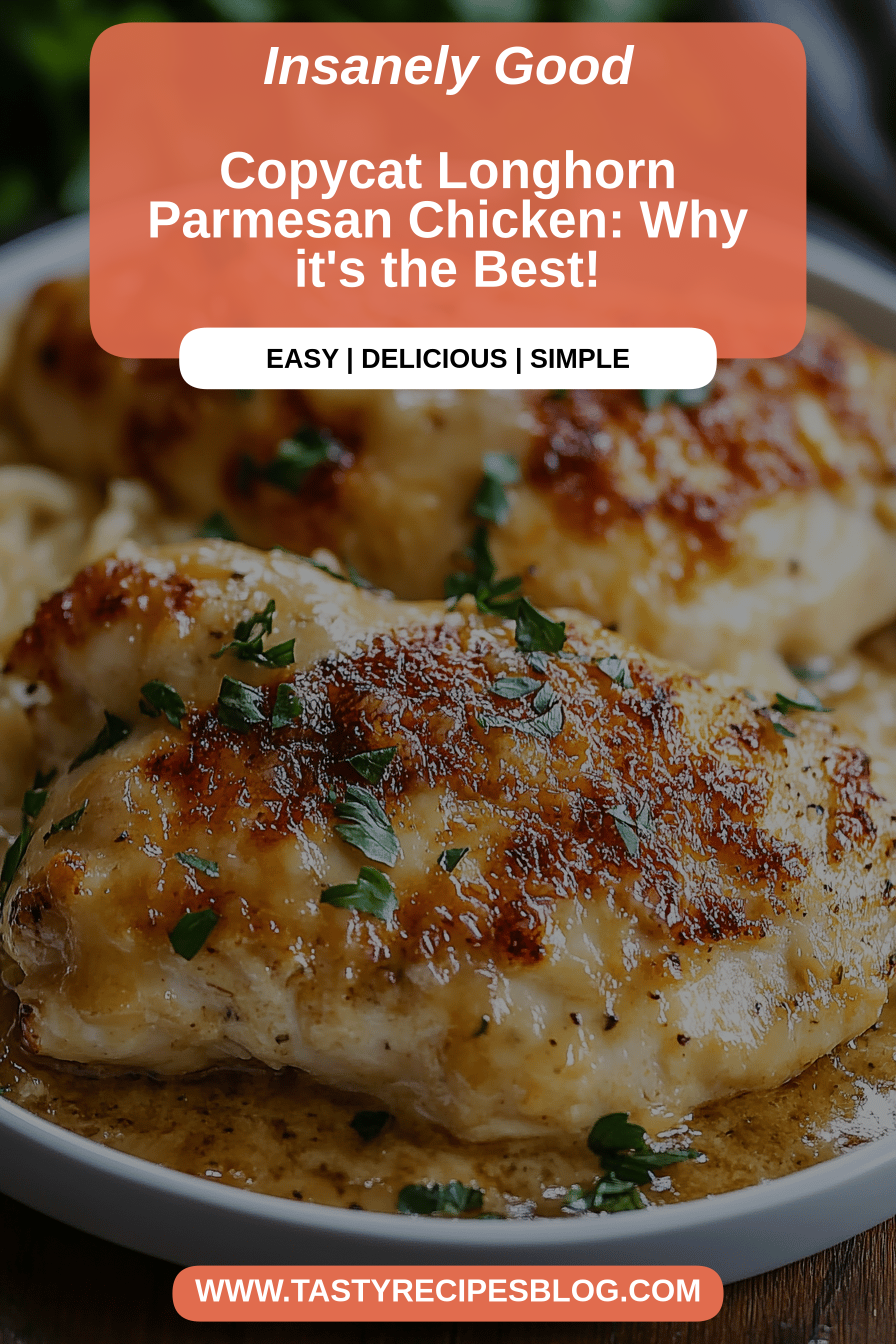 Parmesan Chicken final dish beautifully presented and ready to serve