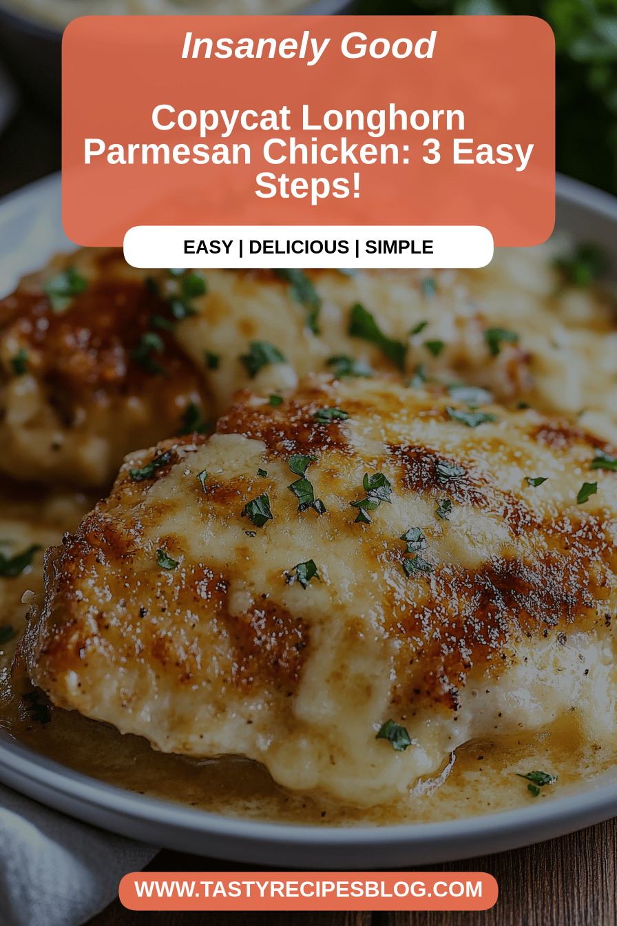 Parmesan chicken recipe final dish beautifully presented and ready to serve