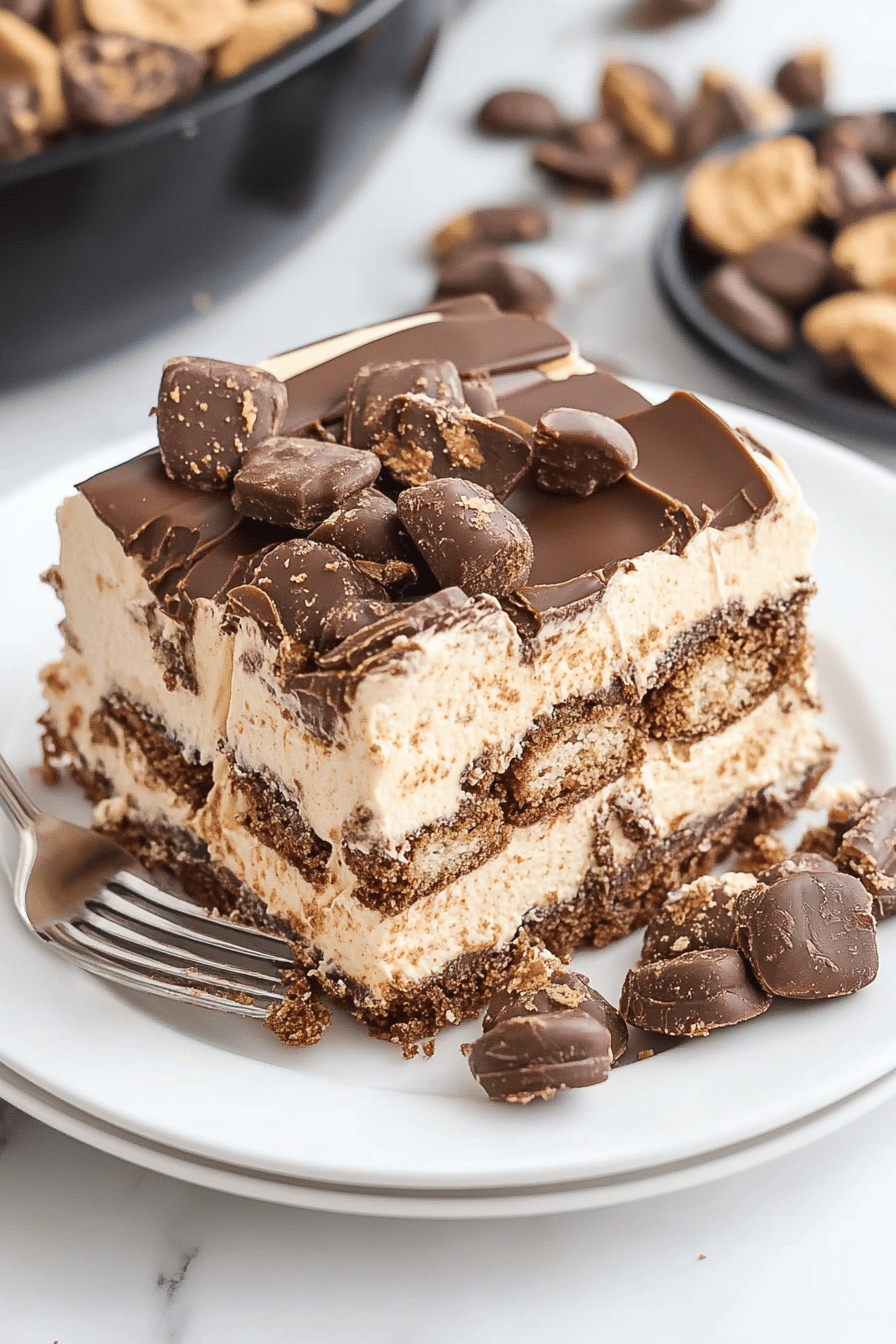 Peanut Butter Icebox Cake