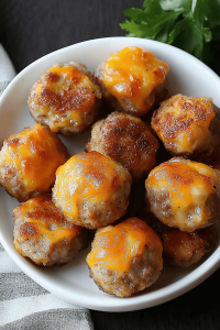 Sausage hashbrown bites