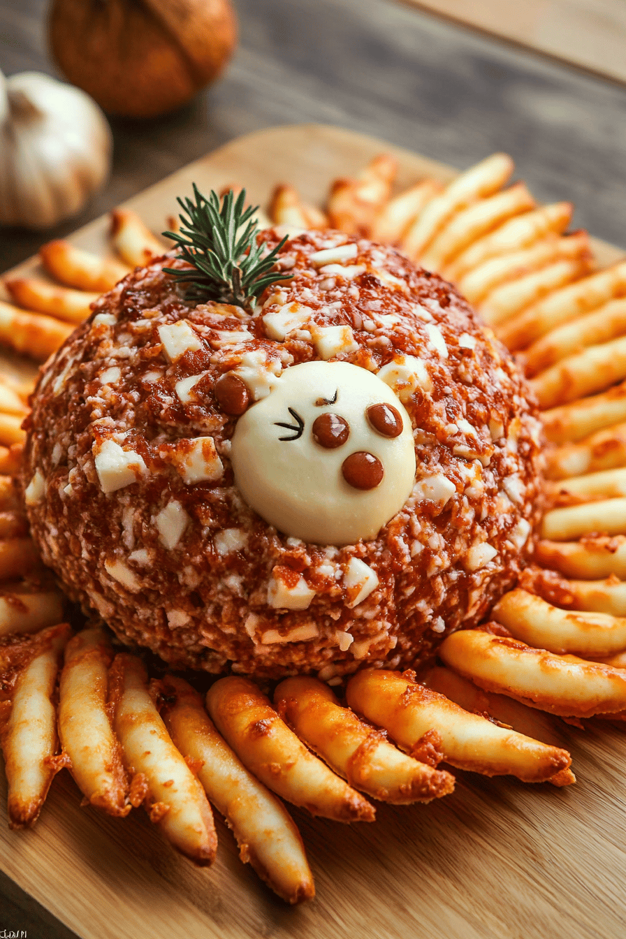 Turkey Cheese Ball Recipes ingredients organized and measured on kitchen counter