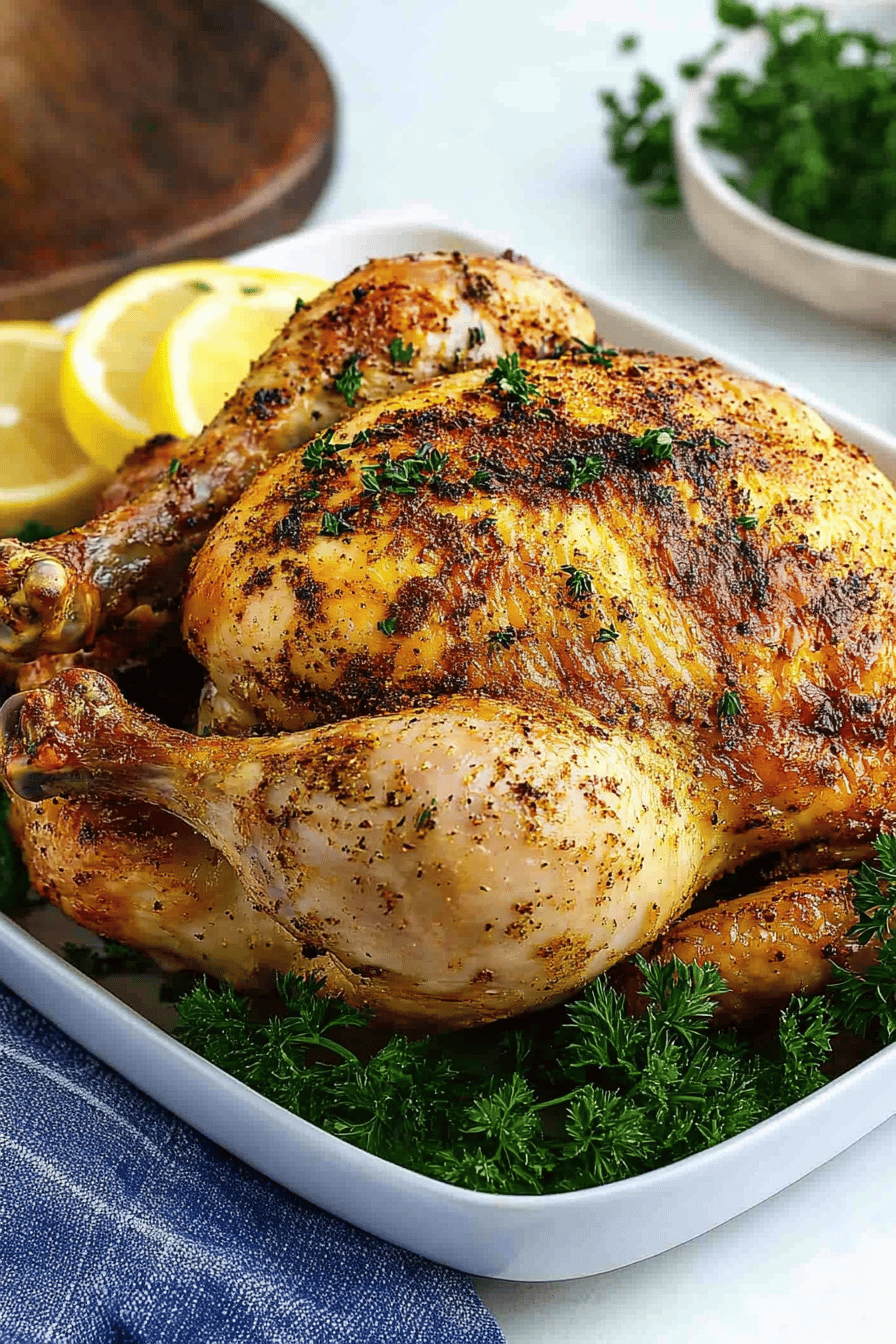 air fryer whole chicken