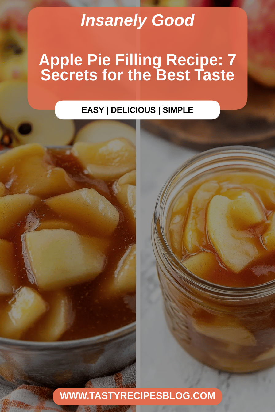 apple pie filling final dish beautifully presented and ready to serve