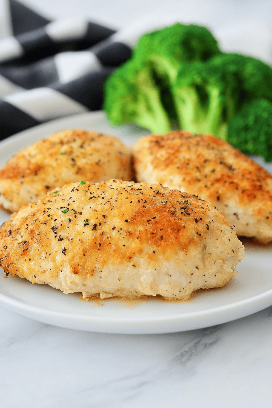 baked ranch chicken ingredients organized and measured on kitchen counter