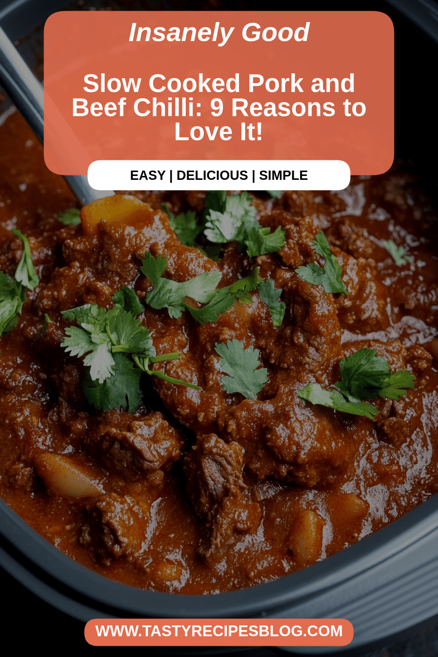 beef chilli final dish beautifully presented and ready to serve