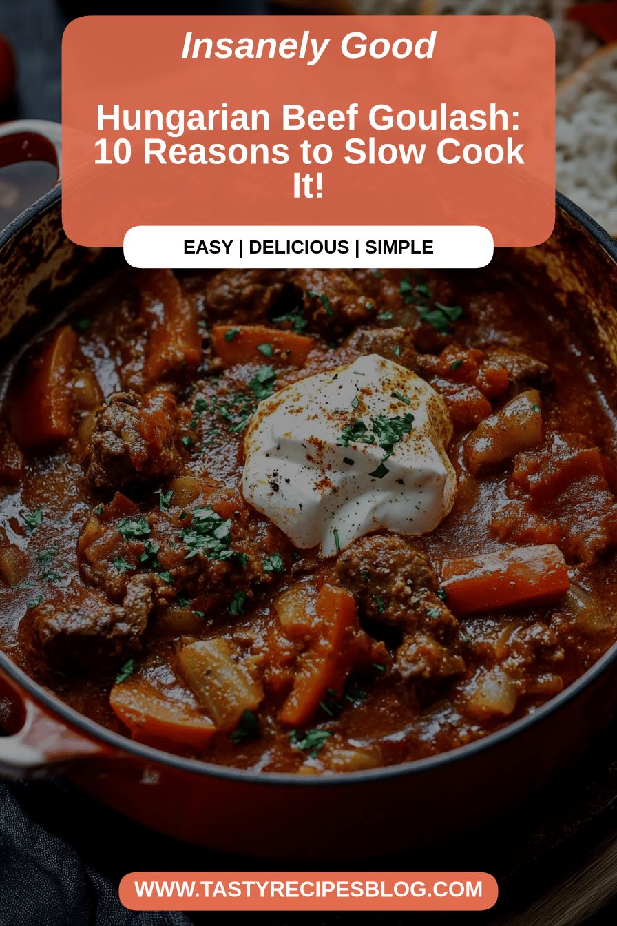 beef goulash final dish beautifully presented and ready to serve