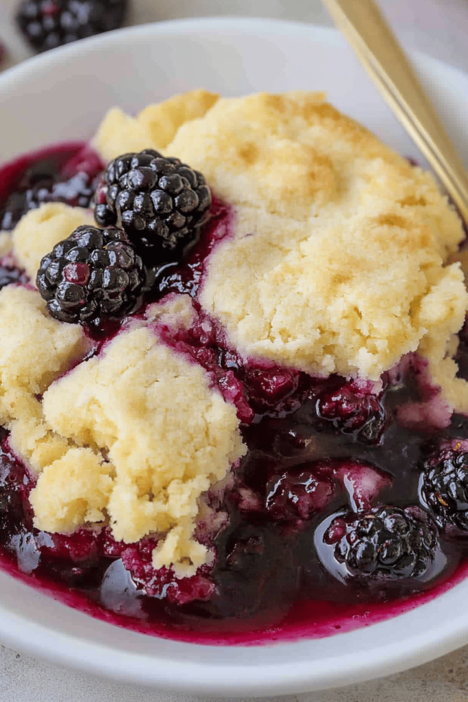 blackberry cobbler