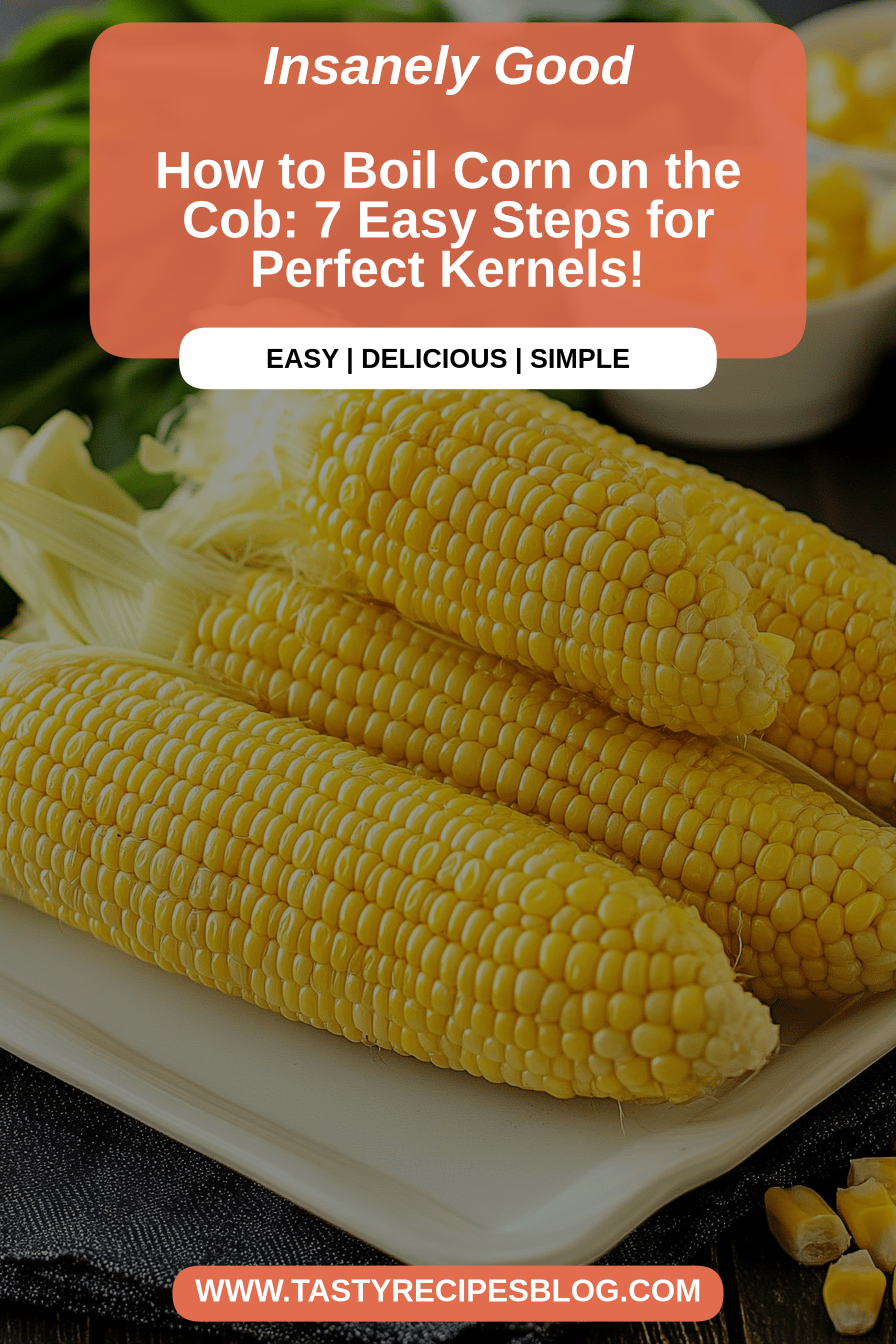 boil corn on the cob final dish beautifully presented and ready to serve