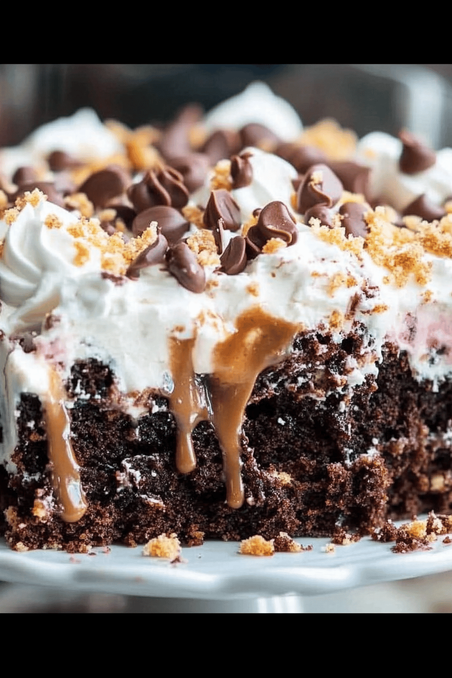 cake slice on plate showing perfect texture and swirl pattern