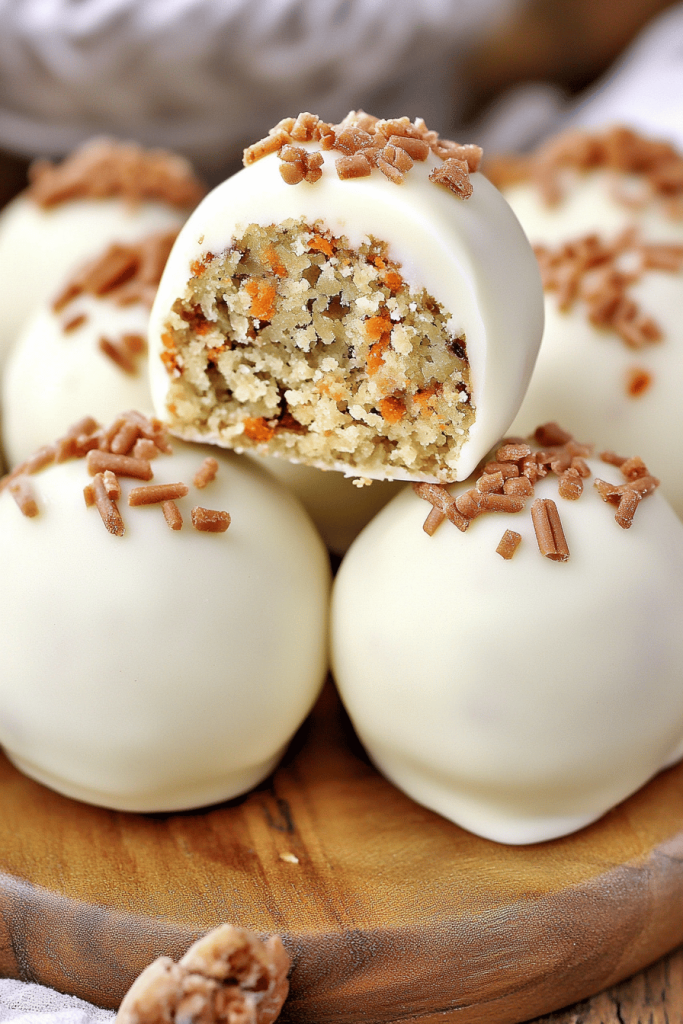 carrot cake truffles
