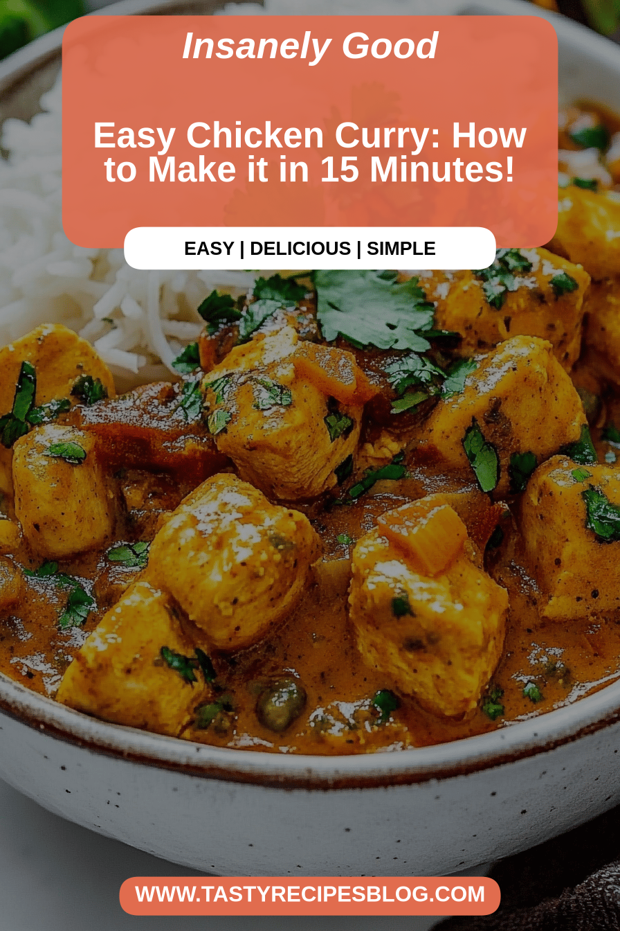 chicken curry final dish beautifully presented and ready to serve