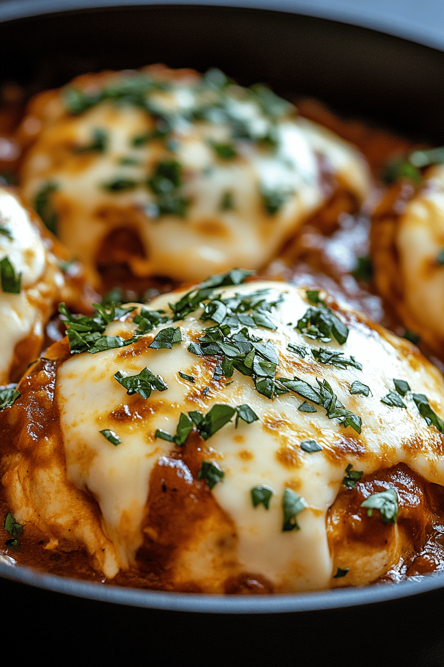 chicken mozzarella skillet slice on plate showing perfect texture and swirl pattern