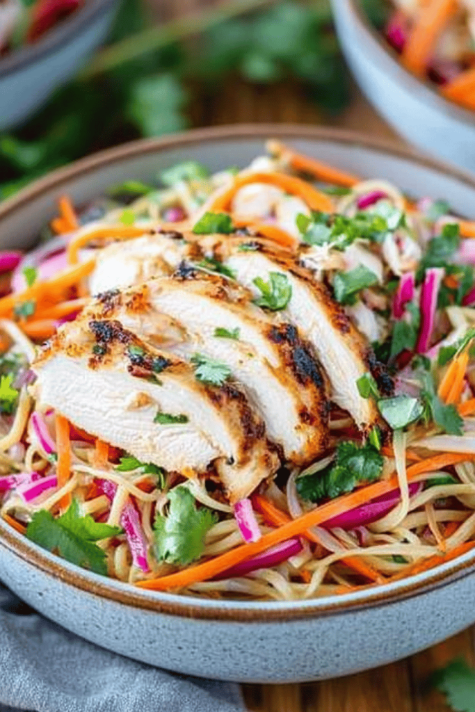 chicken noodle salad