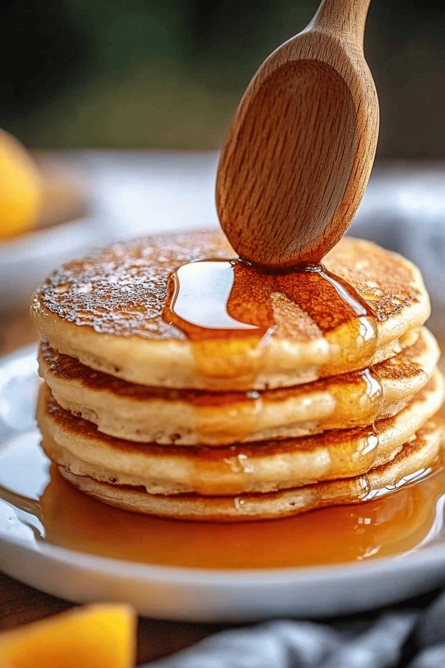 hoecakes recipe ingredients organized and measured on kitchen counter