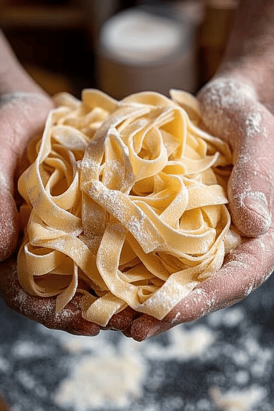 homemade pasta