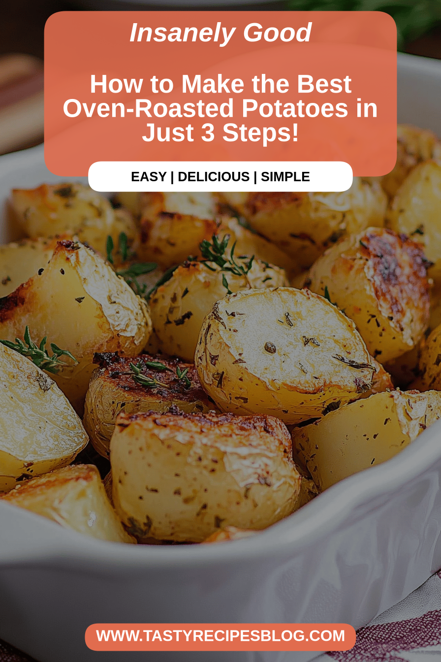 oven-roasted potatoes final dish beautifully presented and ready to serve