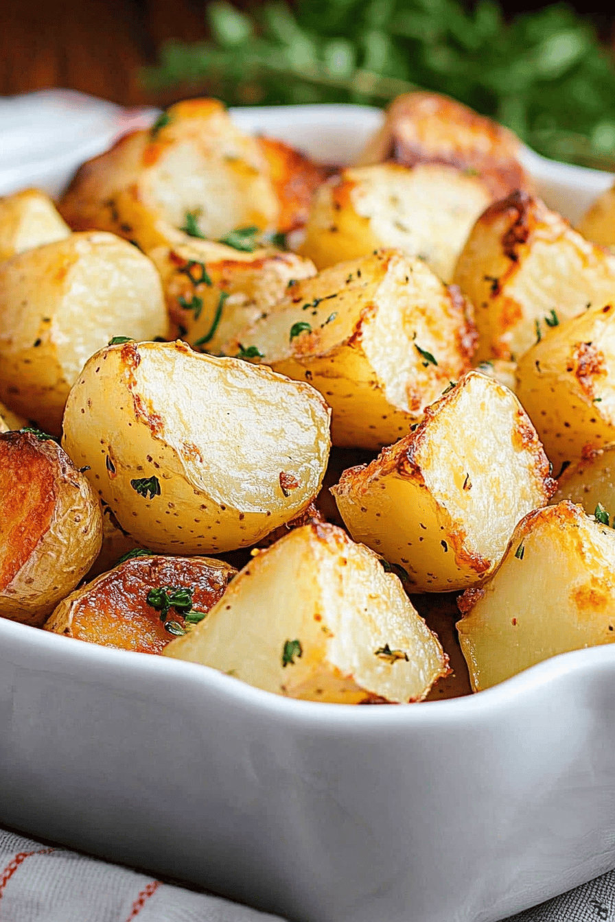 oven-roasted potatoes