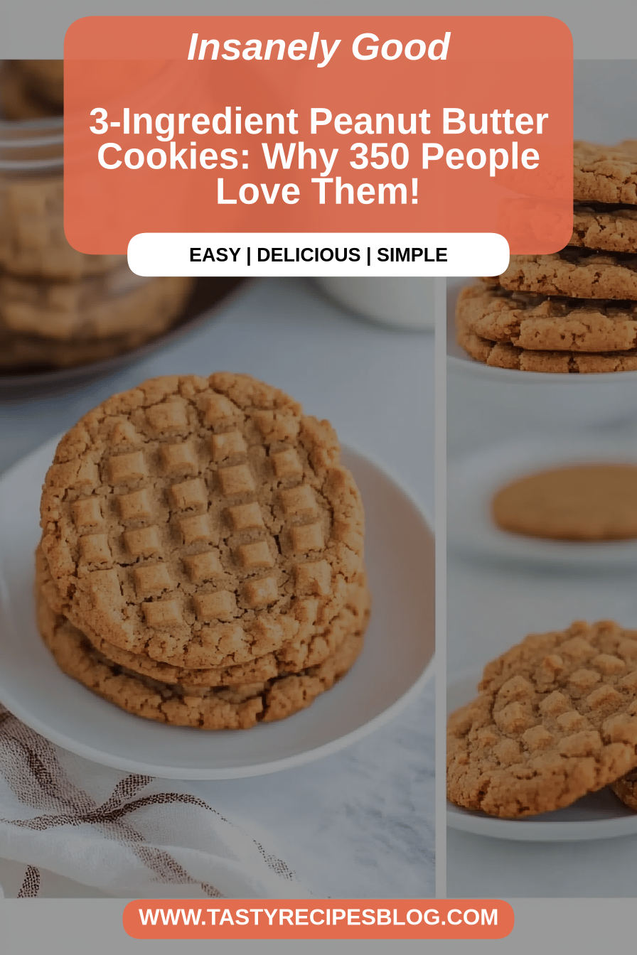peanut butter cookies final dish beautifully presented and ready to serve