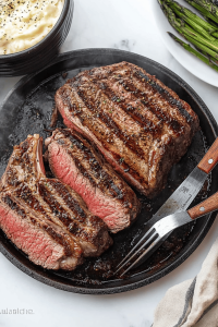 smoke a ribeye