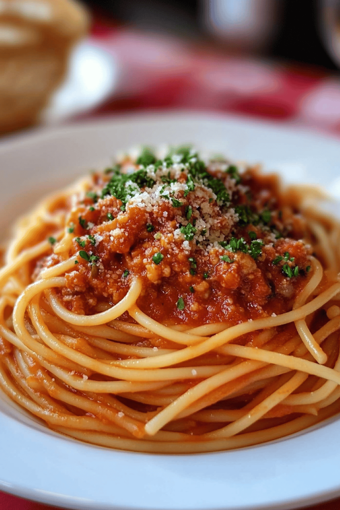 spaghetti recipe
