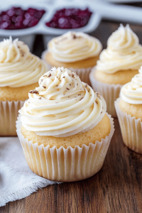 Almond Wedding Cupcakes