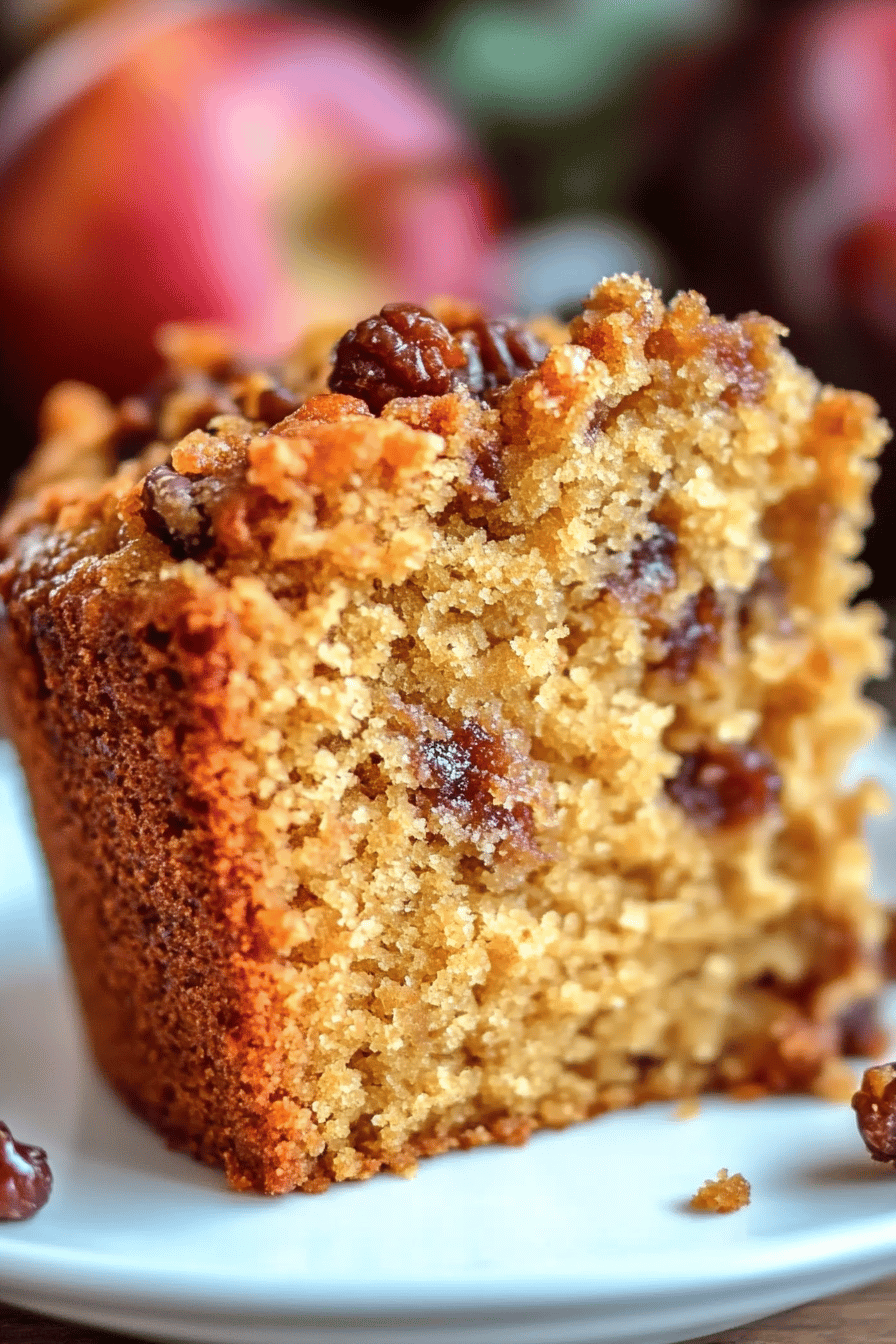 Amish Applesauce Cake ingredients organized and measured on kitchen counter