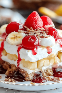 Banana Split Dessert