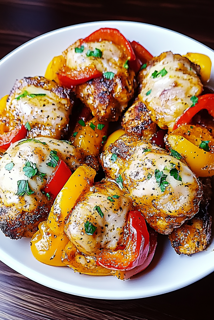 Cajun Chicken Peppers